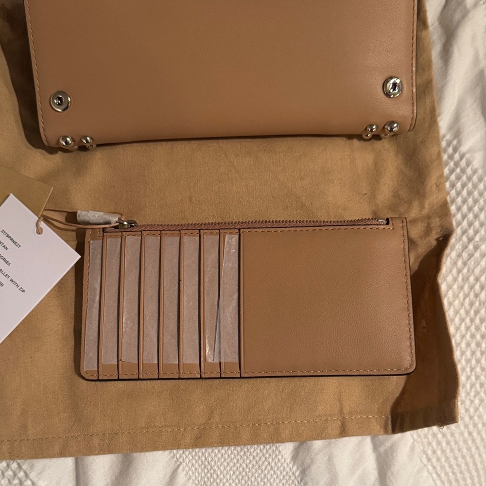 Michael Kors Collection Suntan Studded Wallet - Picture 4 of 7